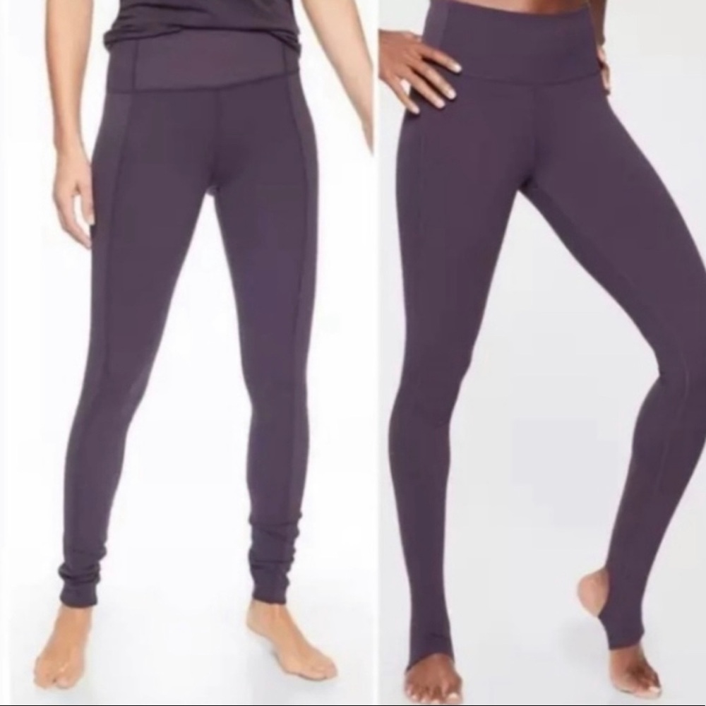 Athleta powervita barre stirrup tights
